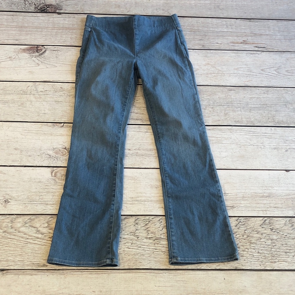 NYDJ Denim Bootcut Pull On Jeans in Bridgeport Wash